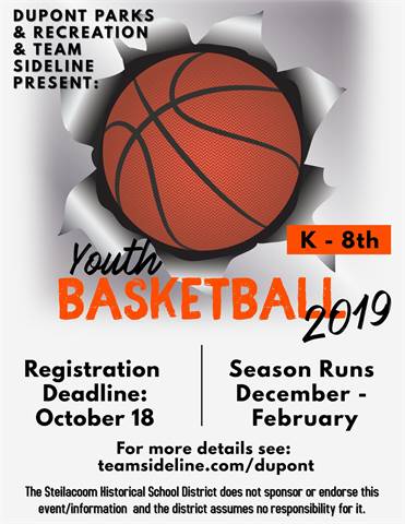 Youth Basketball Registration is now open!